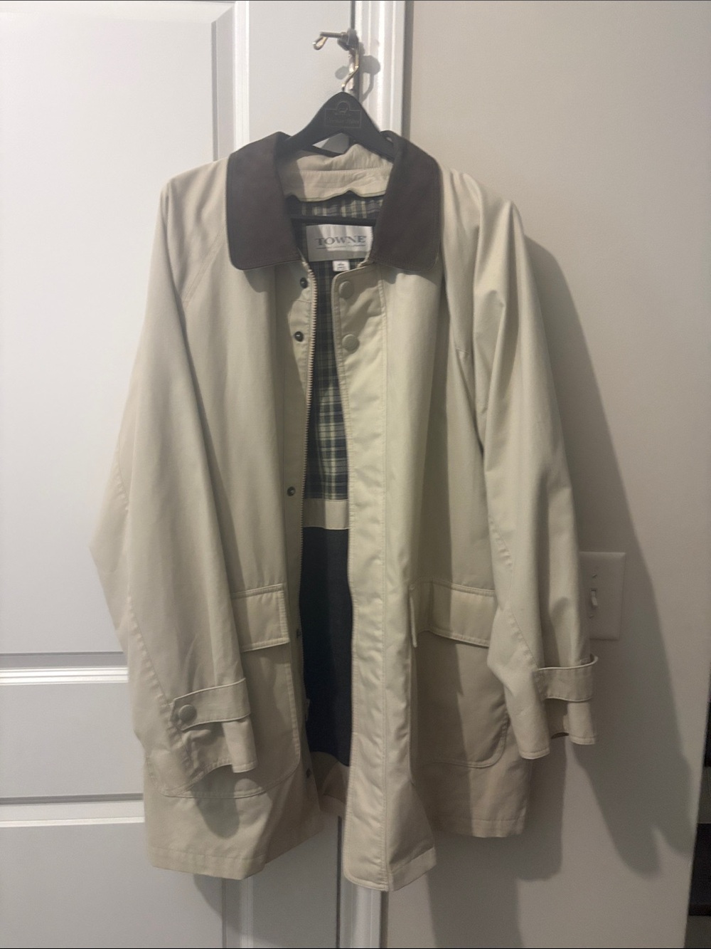 Men’s large London Fog classic coat